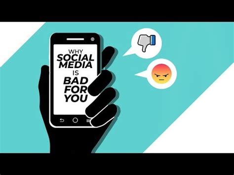 Why social media is bad. Things To Know About Why social media is bad. 
